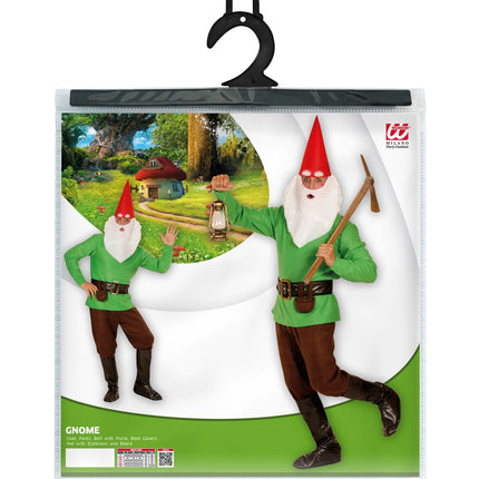 Widmann SRL Kabouter kostuum greeny