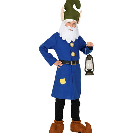 Widmann SRL Kabouter pak blauw kinderen