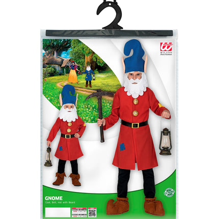 Widmann SRL Kabouter pak kinderen Bonkel