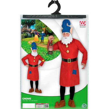 Widmann SRL Kabouter pak volwassenen Bonkel