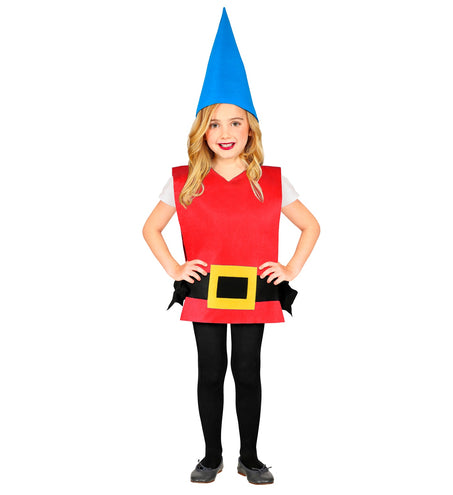 Widmann SRL Kabouter vest met riem en muts