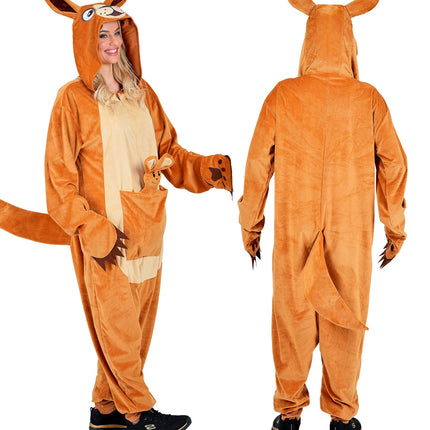 Widmann SRL Kangaroo kostuum pluche Skippie