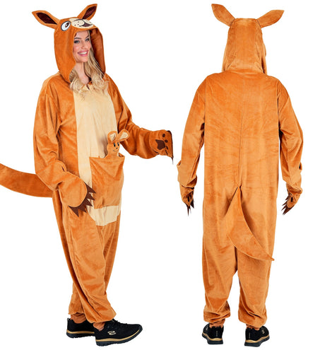 Widmann SRL Kangaroo kostuum pluche Skippie