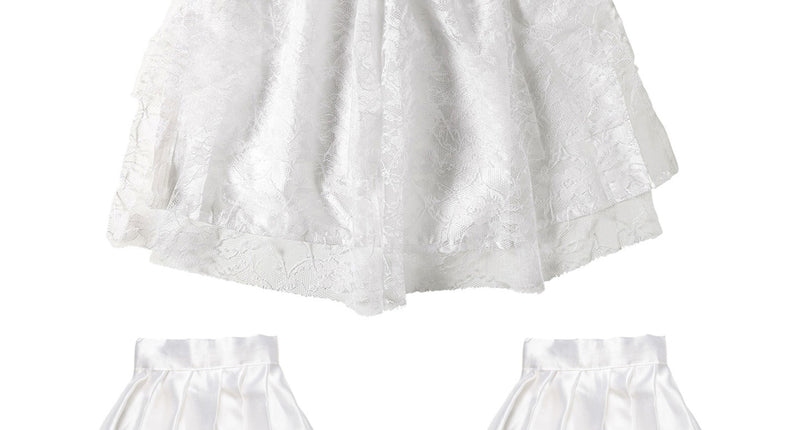 Widmann SRL Kanten jabots met manchetten