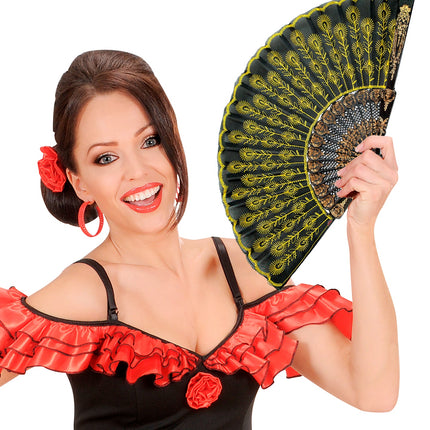 Widmann SRL Kanten waaier goud