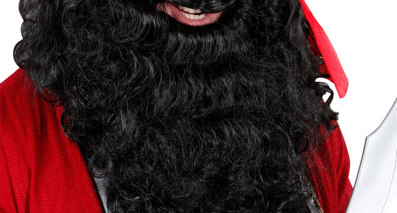 Widmann SRL Kapiteinsbaard zwart piraat