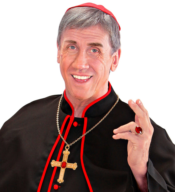 Widmann SRL Kardinaal paus kruis met ringen