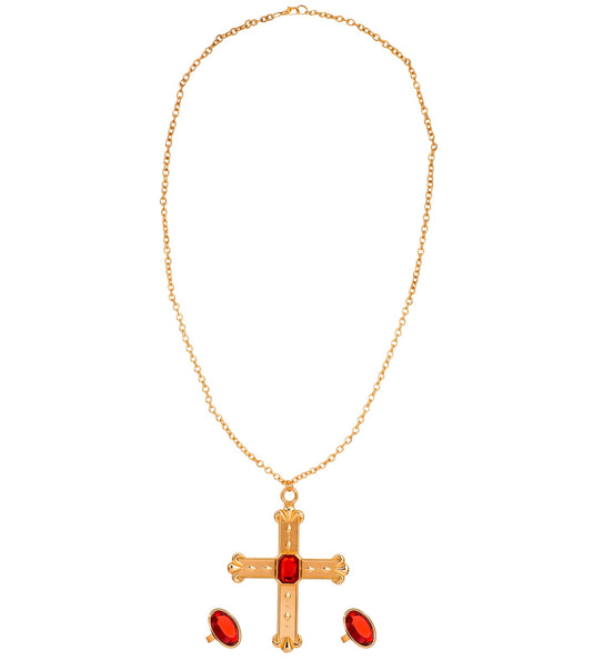 Widmann SRL Kardinaal paus kruis met ringen