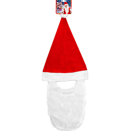 Widmann SRL Kerstartikelen kerstmuts met baard