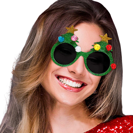 Widmann SRL Kerstboom bril voor kerstmis