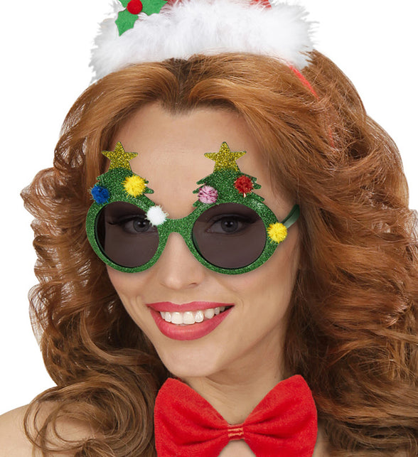 Widmann SRL Kerstboom bril voor kerstmis