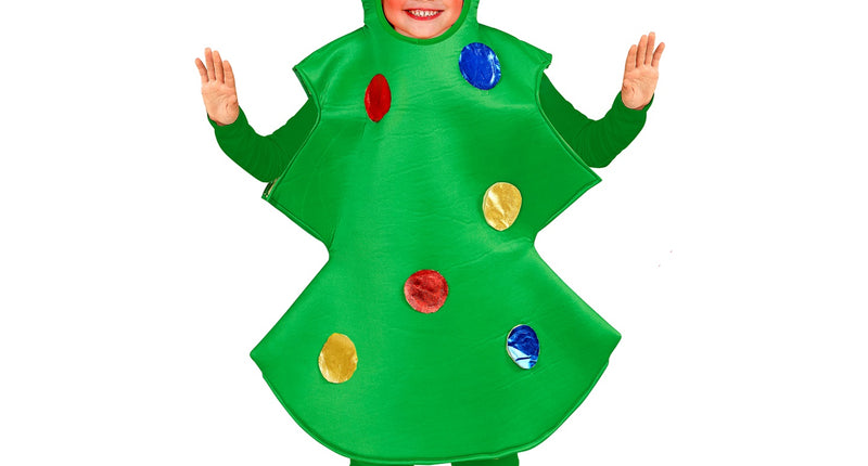 Widmann SRL Kerstboom kostuum kind