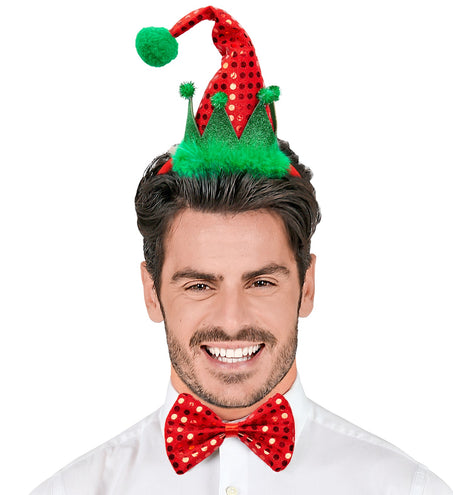 Widmann SRL Kersthoedje met strikje