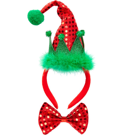 Widmann SRL Kersthoedje met strikje