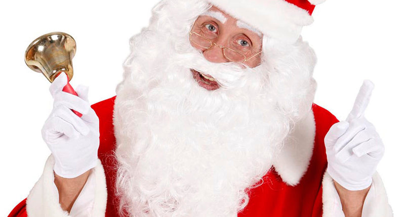 Widmann SRL Kerstman baard of sinterklaas baard