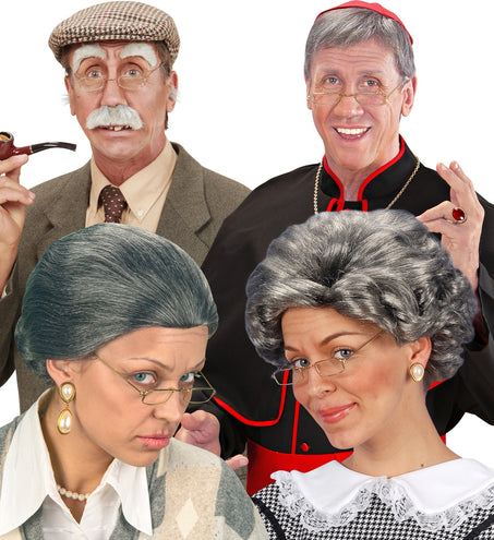 Widmann SRL Kerstman bril rechthoek goud