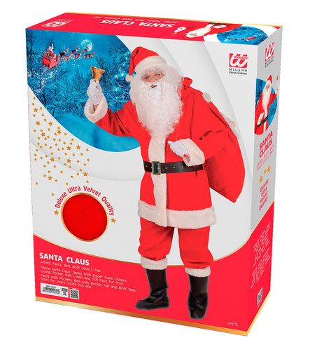 Widmann SRL Kerstman pak deluxe Santa