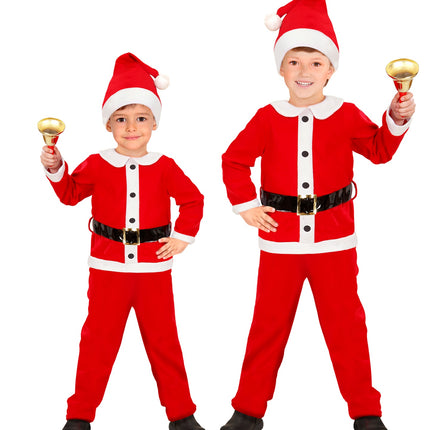 Widmann SRL Kerstman pak Santa kinderen