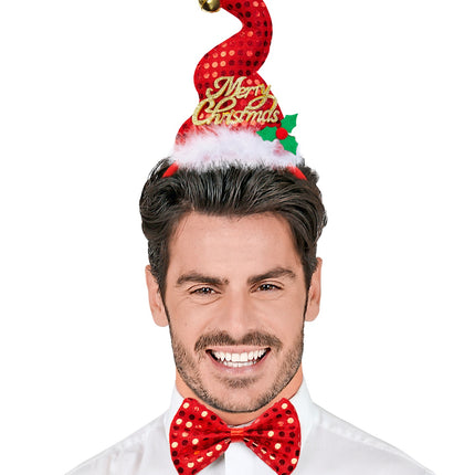 Widmann SRL Kerstmanhoedje met strikje