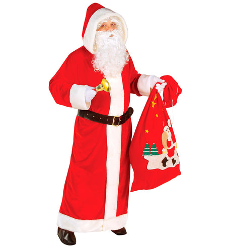 Widmann SRL Kerstmanpak Jas deluxe santa