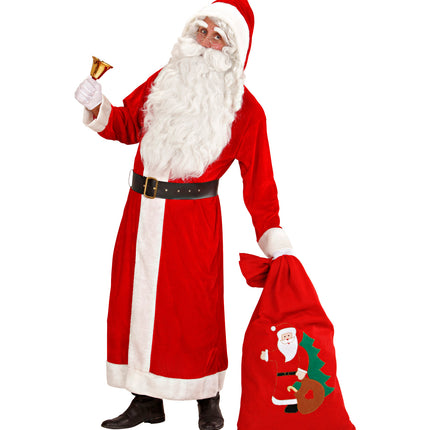 Widmann SRL Kerstmanpak Jas deluxe santa