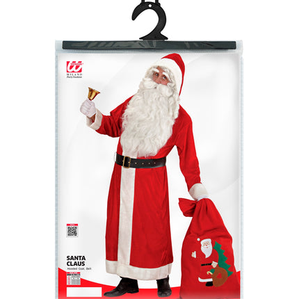 Widmann SRL Kerstmanpak Jas deluxe santa