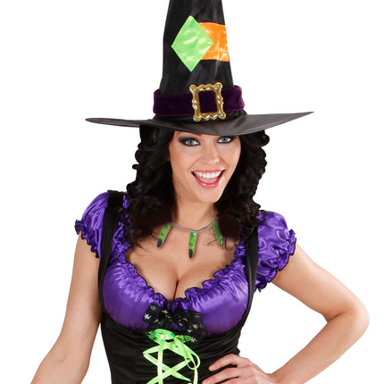 Widmann SRL Ketting heks met groene vingers