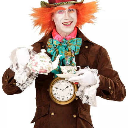 Widmann SRL Ketting met grote klok 20cm Thomas