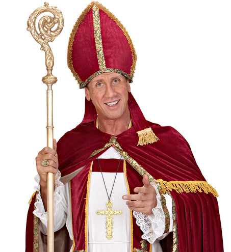 Widmann SRL Ketting met Kruis, Goud