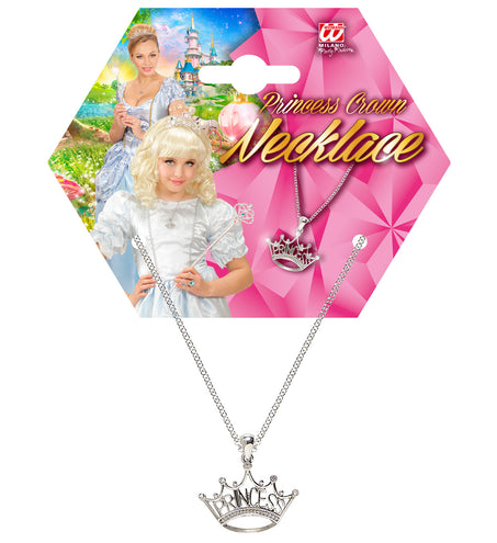 Widmann SRL Ketting met prinsessen kroon