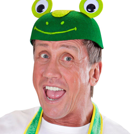 Widmann SRL Kikker hoed grote ogen