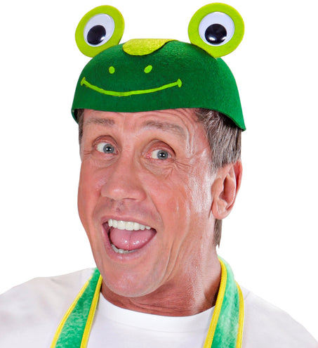 Widmann SRL Kikker hoed grote ogen
