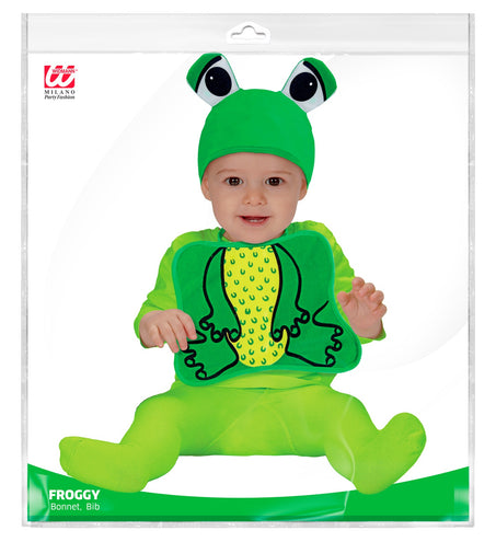 Widmann SRL Kikker kostuum baby Froggie