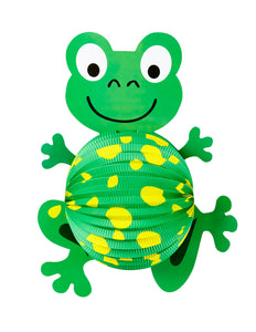 Widmann SRL Kikker lampion als decoratie