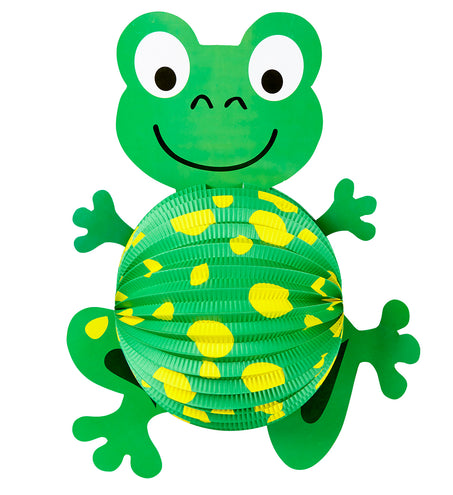 Widmann SRL Kikker lampion als decoratie