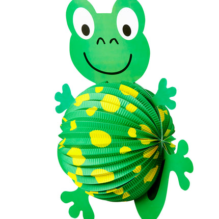 Widmann SRL Kikker lampion als decoratie