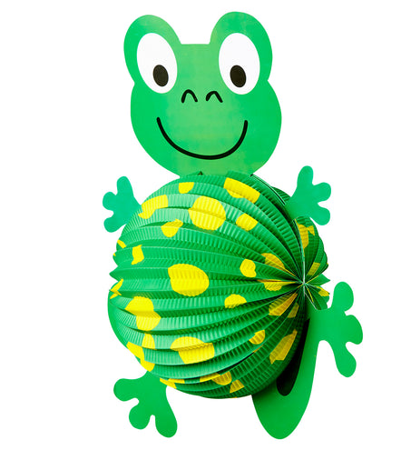 Widmann SRL Kikker lampion als decoratie