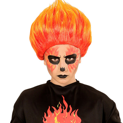 Widmann SRL Kinder Pruik Vlammend Vuur