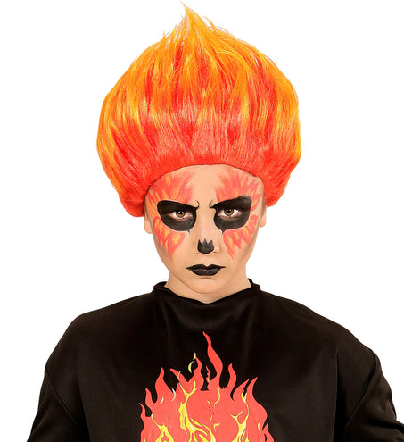 Widmann SRL Kinder Pruik Vlammend Vuur
