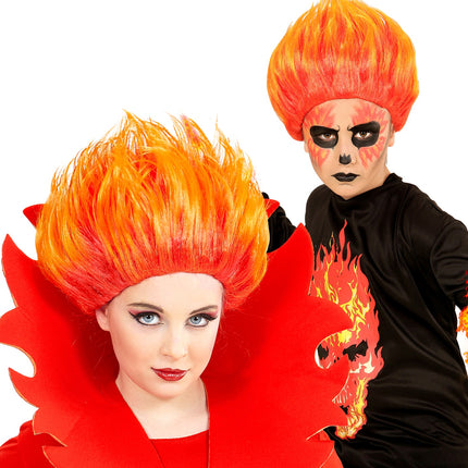 Widmann SRL Kinder Pruik Vlammend Vuur