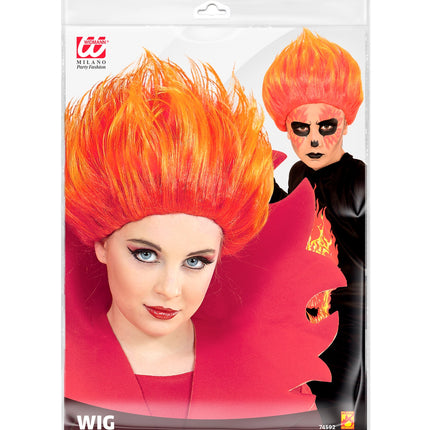 Widmann SRL Kinder Pruik Vlammend Vuur