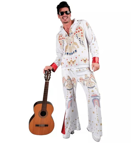 Widmann SRL King of rock wit kostuum Olivia