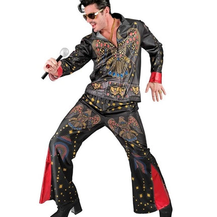 Widmann SRL King of rock zwart kostuum Sophie