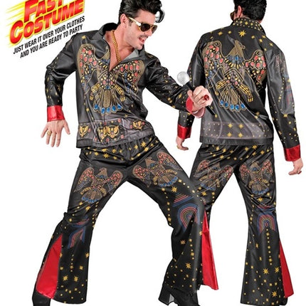 Widmann SRL King of rock zwart kostuum Sophie