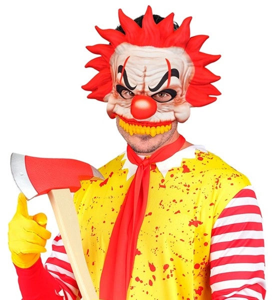 Widmann SRL Kinloos masker killer clown Esmee