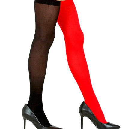 Widmann SRL Kniekousen rood wit