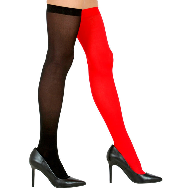 Widmann SRL Kniekousen rood wit