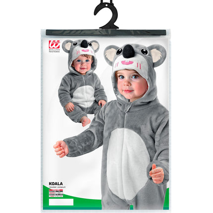 Widmann SRL Koala kostuum pluche fluweel forest