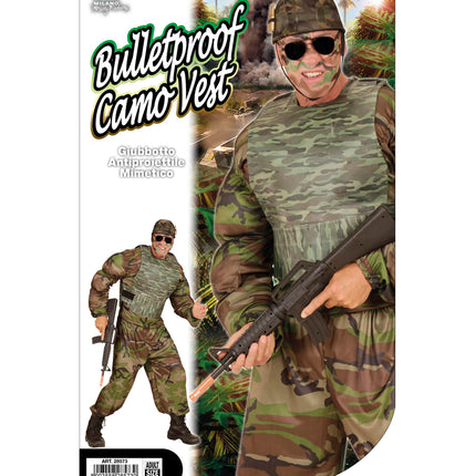 Widmann SRL Kogelwerend vest camouflage