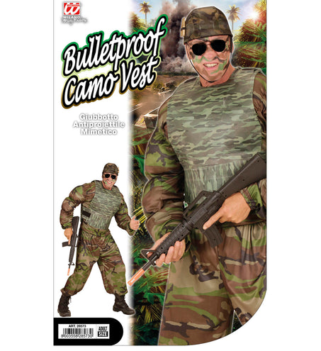 Widmann SRL Kogelwerend vest camouflage